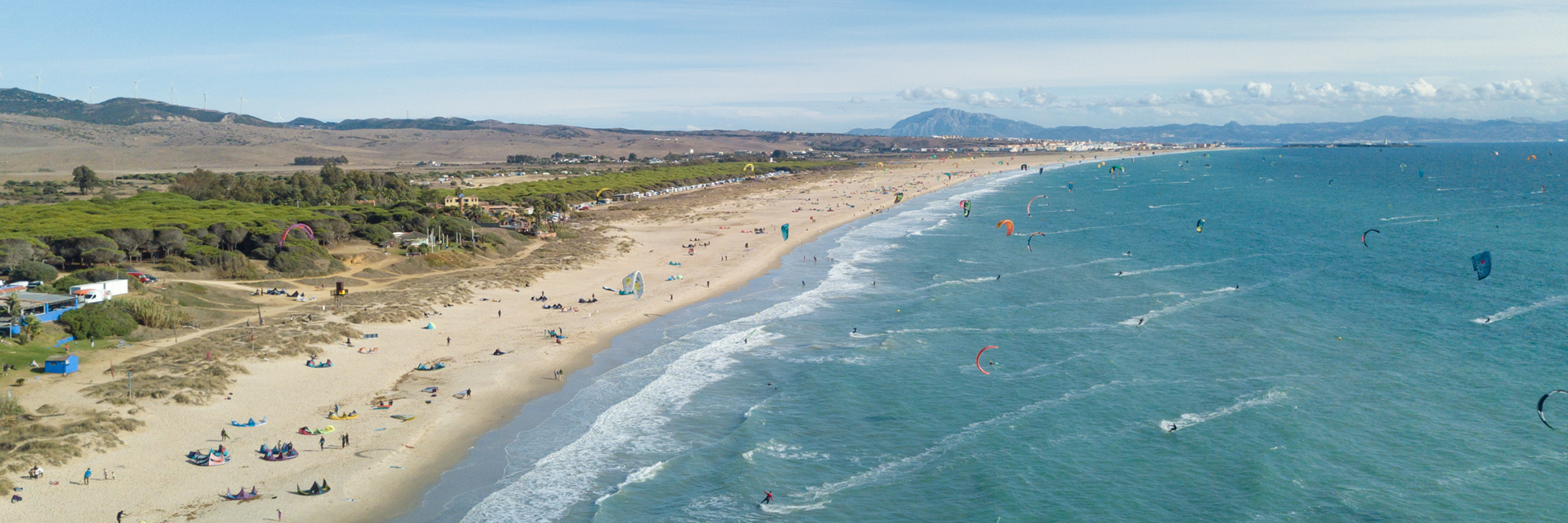 Playa de Los Lances zona Arte y Vida