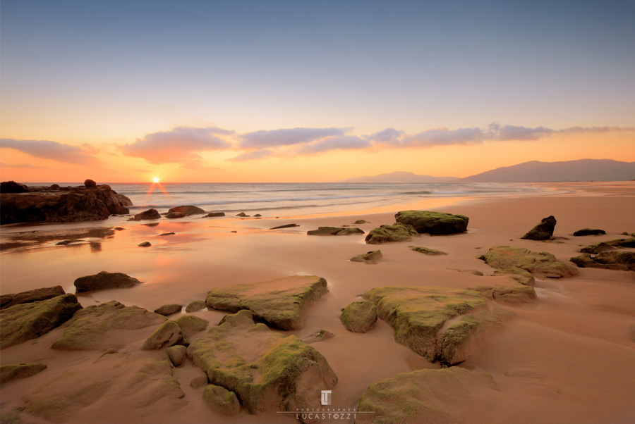 Playa del Balneario al atardecer