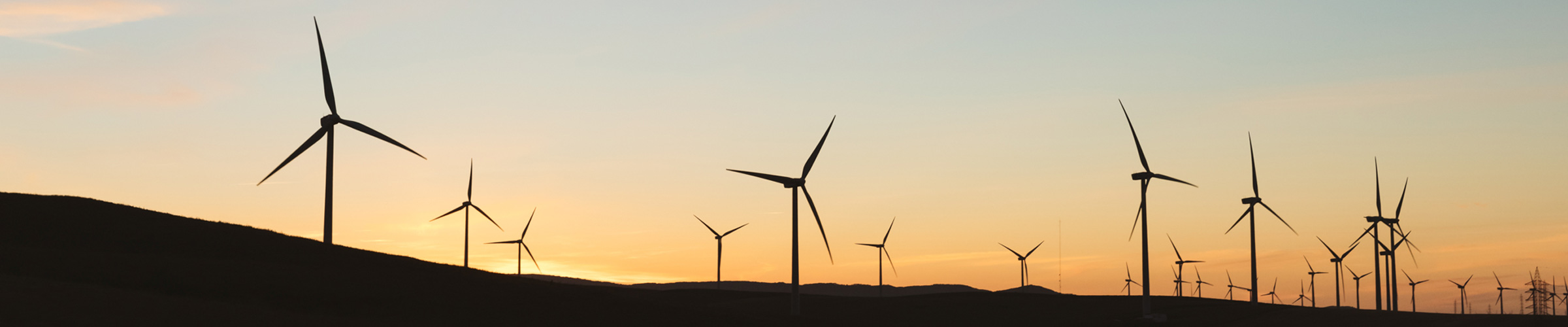 Electric windmills in Tarifa